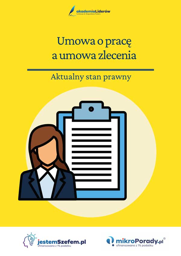 Umowa o pracę a umowa zlecenia