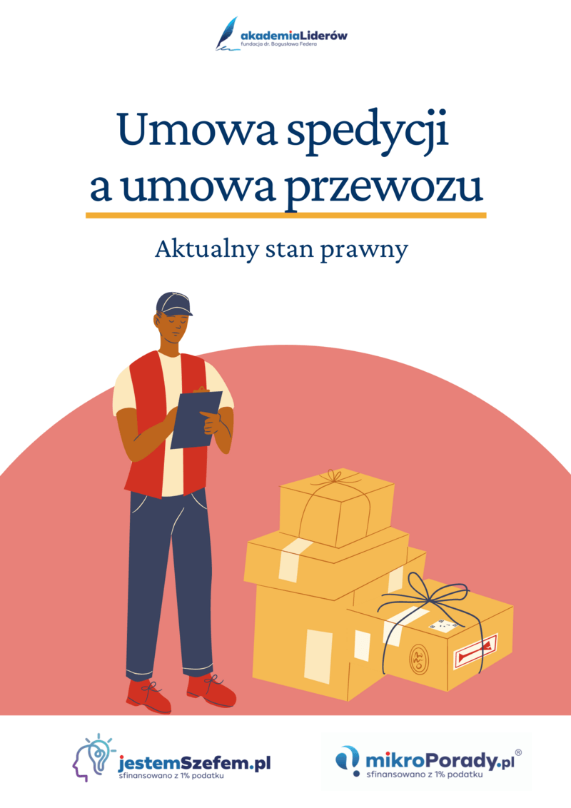 Umowa spedycji a umowa przewozu