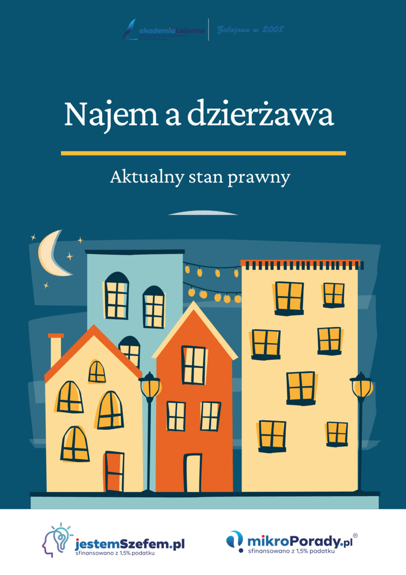 Najem a dzierżawa 